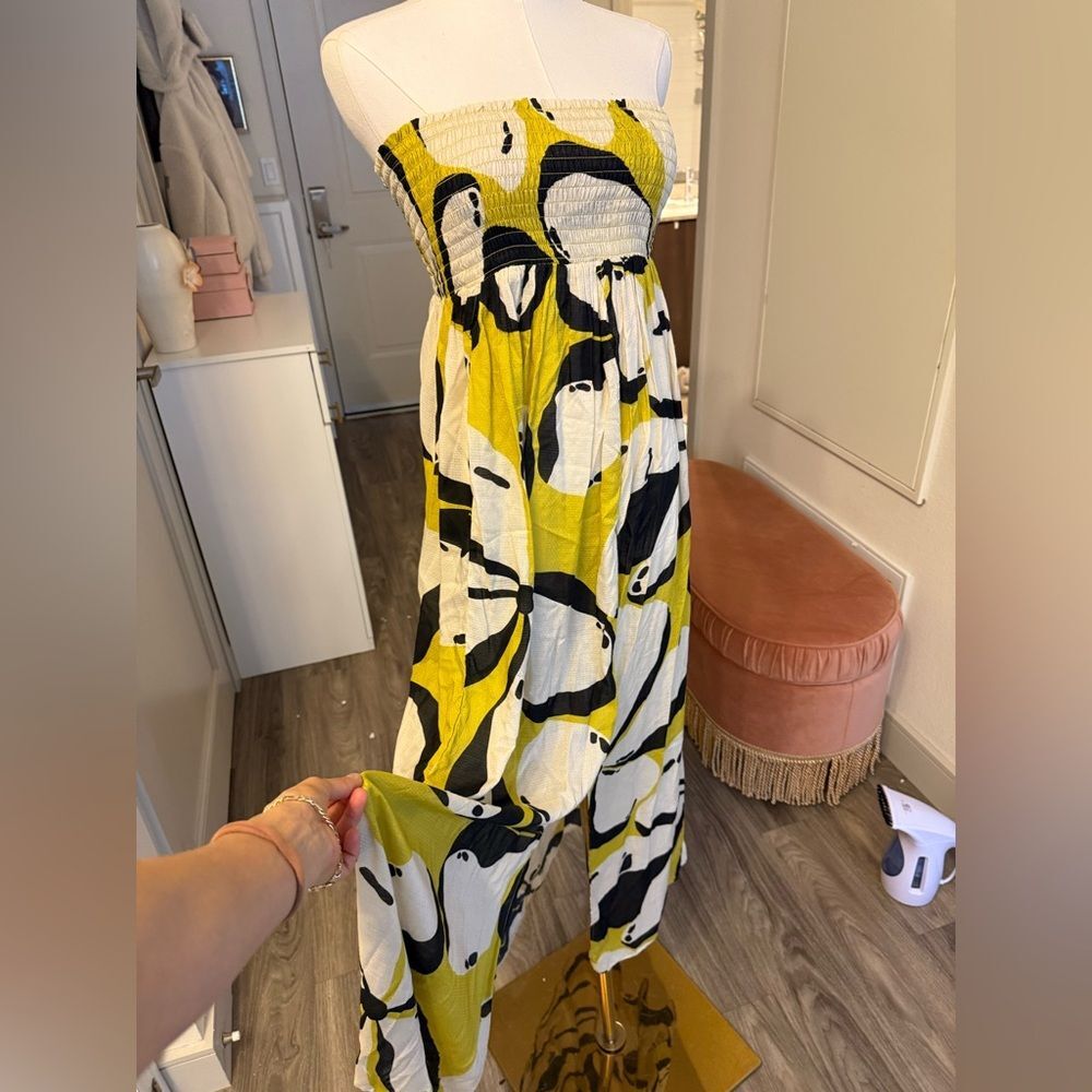Kenzie Parrott x Anthropologie Sheer Maxi Cover Up Dress XS Resort Vacation - Picture 9 of 9